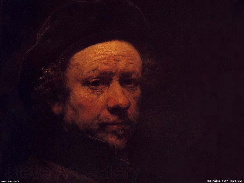 REMBRANDT Harmenszoon van Rijn Rembrandt  Self Portrait,